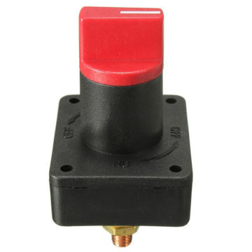 Battery Switch Power Disconnect Switch Rotary Isolator Cut OFF Switch for Car Boat Marine Van Truck Rv ATV Caravan (Type J 1pc