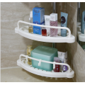 Plastic Corner Shelf Bathroom Shelf Organizer Snap Up Bathroom Shower Storage Kitchen Storage Basket Holder Wall Hanging Rack