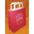 paper bag with flat handle