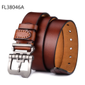 Casual fashion men's belt alloy pin buckle belt