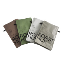 Freshness-Sealed Mylar Coffee Bags With Tear Notches