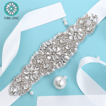 (1PC) Rhinestone bridal belt diamond wedding dress belt crystal wedding sash for wedding dress accessories WDD1041