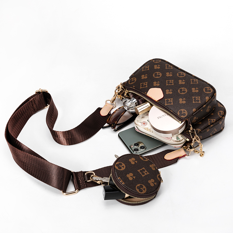 Fashion Brand Designer 3-IN-1 Messenger Handbag Luxury Brand Crossbody Bags Tote Clutch New Shoulder Bag Purses Luxury Handbags