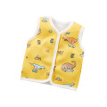 toddler baby sweater vest girl cartoon printed kids jacket winter and fall clothes 2020 Children's velvet warm thick waistcoat