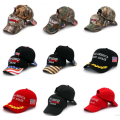 wholesal Men Women Camouflage Baseball Hat Visor Trump 2020 MAGA Camo Embroidered Hat Keep Make America Great Again Cap US Stock