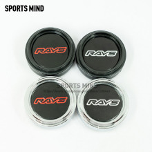 4PCS/lot 61MM Car Styling RAYS VOLK Logo Wheel Center Caps Dust-Proof caps for Japan Tokyo Rim TE37 Time Attack