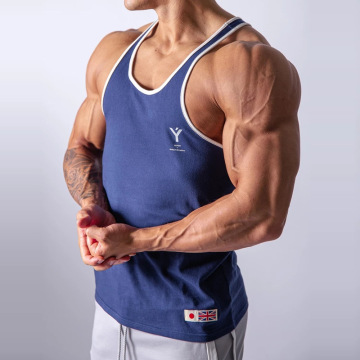 2020 Brand Gym running vest bodybuilding clothing fitness men undershirt outdoor training tank top men sport Stringers Shirt