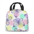 Insulated Lunch Bag Thermal Beautiful Butterflies Tote Bags Cooler Picnic Food Lunch Box Bag For Kids Women Girls Men Children