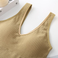 INTO BODY Sexy Crop Tops Women Tank Top Female Vest Comfort Seamless Underwear Sleeveless Camis Top Female Camisole Femme