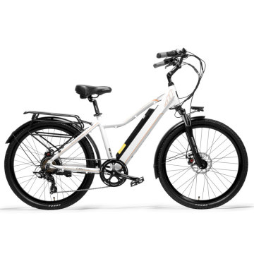 Pard3.0 26 Inch Electric bicycle, 300W City Bike, Oil Spring Suspension Fork, Pedal Assist Bicycle, Long Endurance