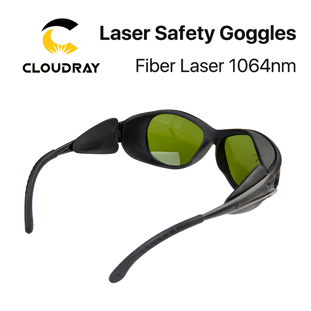Cloudray 1064nm Laser Safety Goggles 850-1300nm OD4+ CE Protective Goggles For Fiber Laser Style A