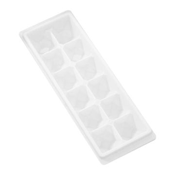 12 Grid Square Diamond Ice Cube Cool Freezing Mold Tray Ice Cream Maker Popsicle Yogurt DIY Mould Available Reusable