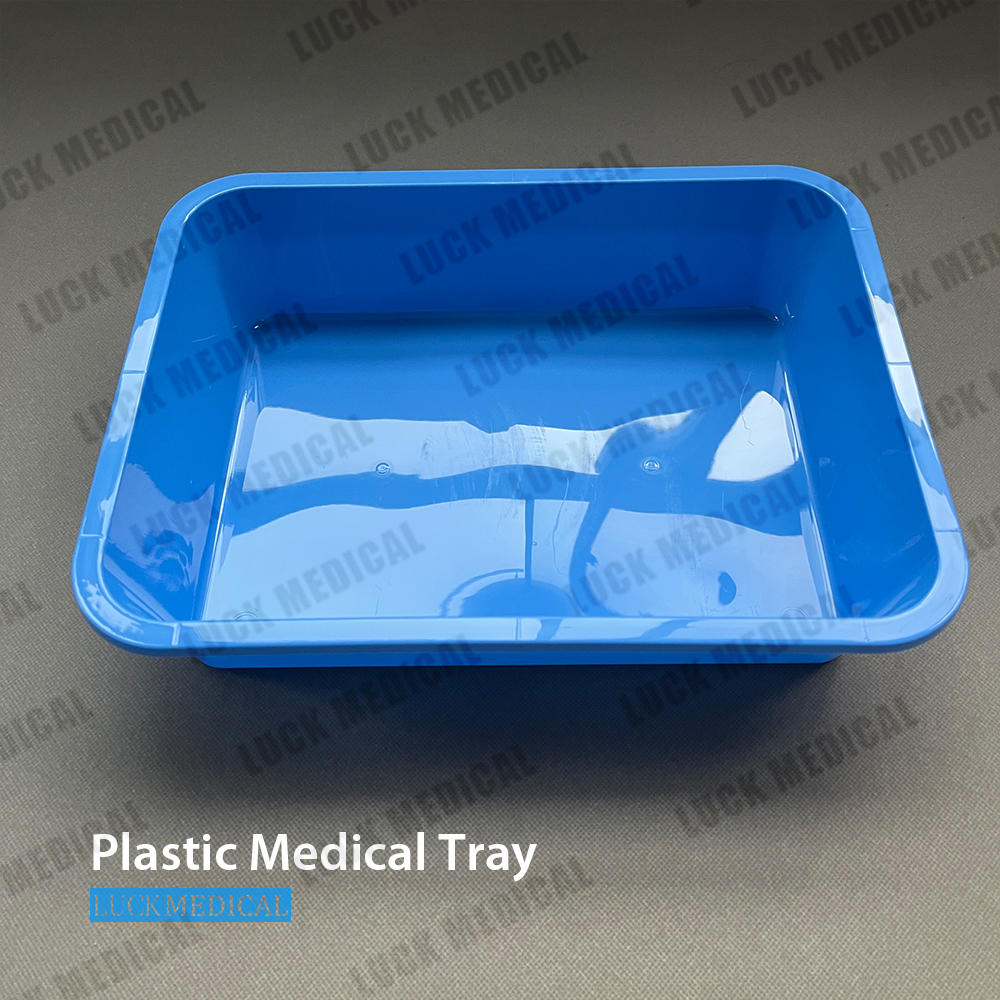 Plastic Medical Tray Blue 06