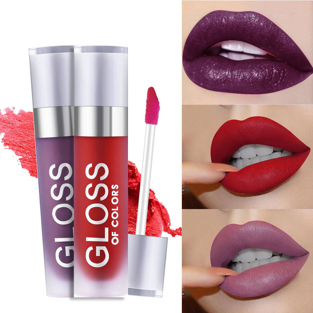 Makeup Matte Liquid Lipstick Lip Gloss Batom Lipgloss High Pigment Lip Tint Long Lasting Moisturizer 15 Colors TSLM1
