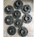 6pcs Iron Pipe Fittings Wall Mount Floor Antique DN15 Flange Piece Hardware Tool cast iron flanges