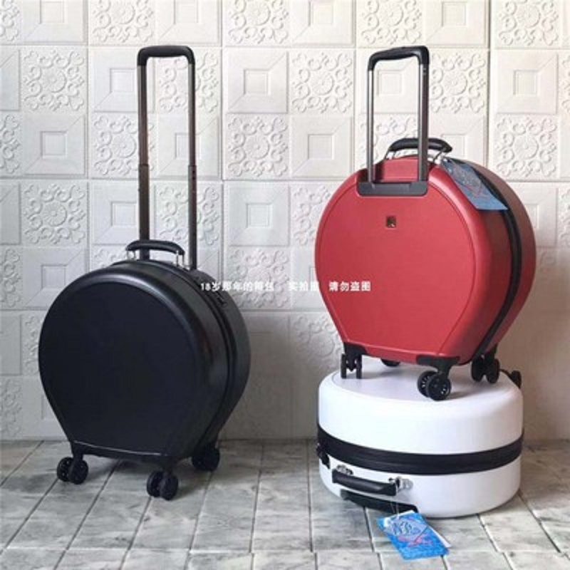 Cute girl luxury lovely Personality Boarding Mute Rolling Luggage Spinner brand Travel short journey Suitcase