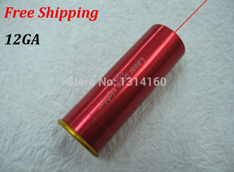 12 GAUGE 12 GA Cartridge Laser Bore Sighter Boresighter Red Sighting Sight Boresight Red Copper 12GA Shotgun FREE Shipping
