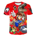 2021 Summer Boy Clothes Girls Shirts 3D Cartoon Printed Children Clothing Baby Boys T shirt Kid Girl Tops Tee Sonic Shirts