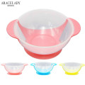 Baby Learning Dishes With Suction Cup Kids Safety Dinnerware Set Assist Bowl Temperature Sensing Children's For Tableware Plate