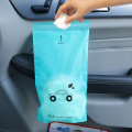 50pcs/set Disposable Self-Adhesive Car Biodegradable Trash Rubbish Holder Garbage Storage Bag vomit bags