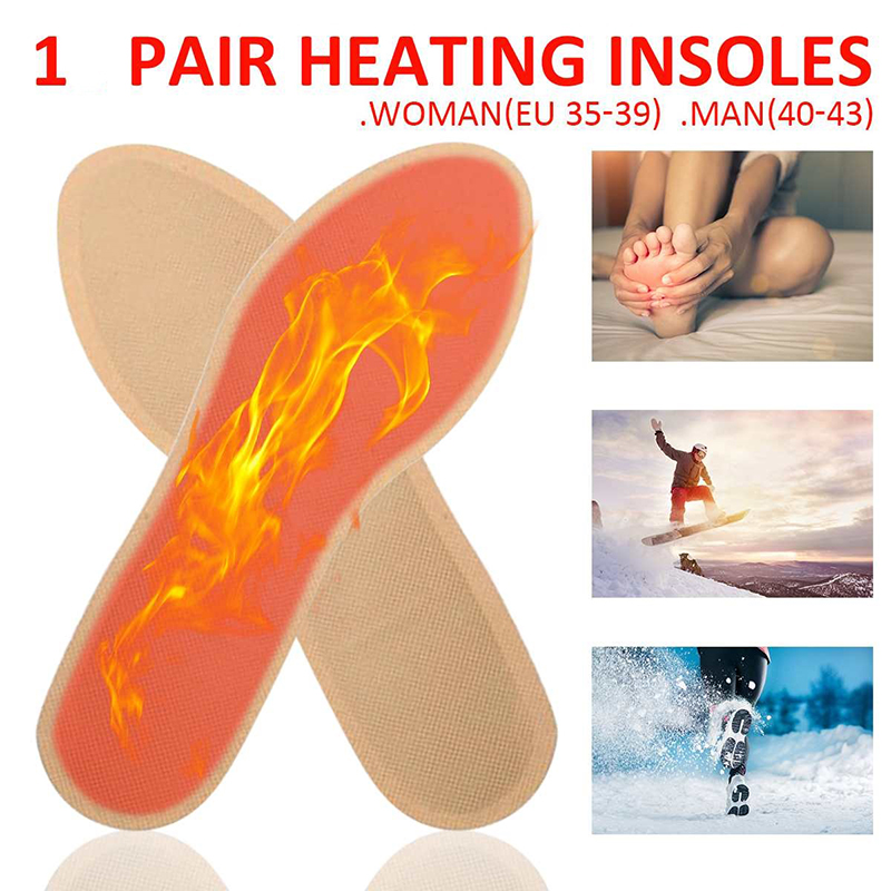 Winter Self-heating Insoles Warmer Heating Insoles Warm Foot Heater Pad Boot Pad Woman Man Warmer Foot Warmer Shoes Heating Pad