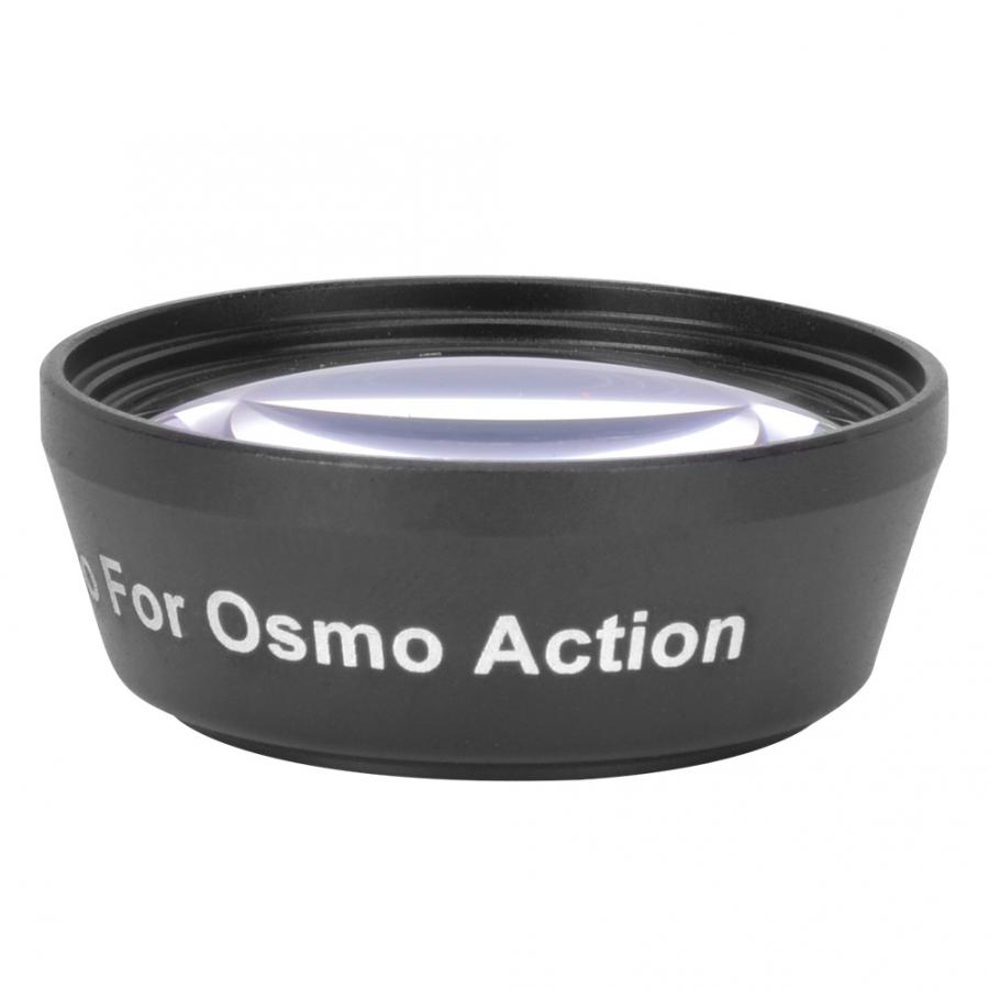 JUNESTAR Portable Macro Lens Filter Fit for DJI Osmo Action Sports Camera Glass Lens Accessories