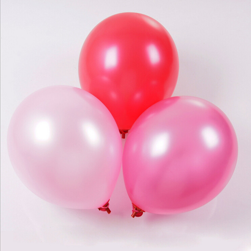 100pcs Most popular! 12 inches thick 2.8g pearl balloons wedding birthday party decoration high-quality balloons