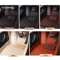 Leather car floor mats for Suzuki Grand Vitara 2007 2008-2016 2017 2018 Custom foot Pads automobile carpet car covers