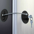 1Pcs Home Refrigerator Fridge Freezer Locking Door Latch Child Baby Toddler Cabinet Locks Child Safety Lock