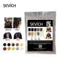 Sevich refill 100g hair fiber hair loss products hair building fibers powders thicken thin hair 10 colors keratin hair regrowth