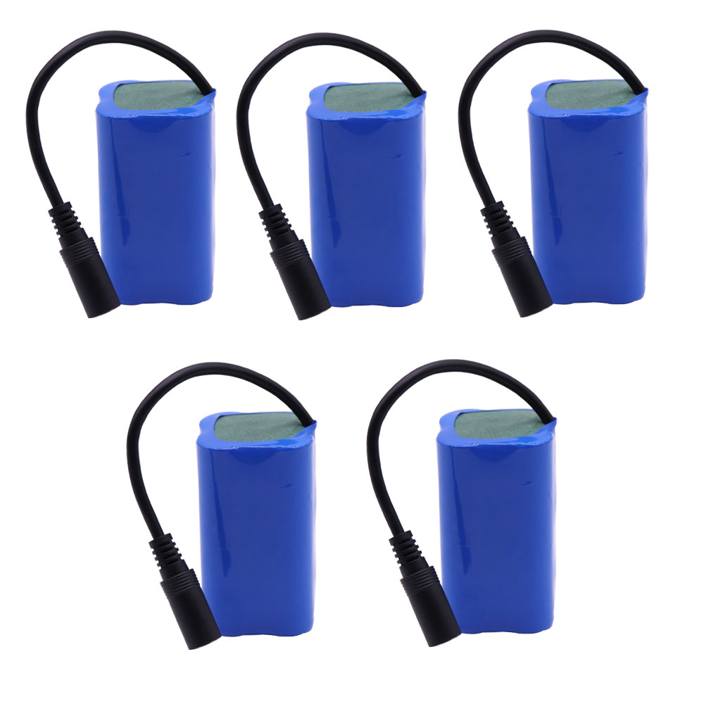 5PCS 7.4V 5200mAh Lithium Battery For T188 T888 2011-5 Remote Control Fish Finder Fishing Bait Boat Spare Parts 7.4 V 2S battery