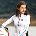 Santic Women Cycling Jerseys Long Sleeve Pro Fit Road Bike MTB Top Jackets Cycling Tops Asian Size S-3XL L8C01093