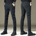 2020 New Spring Pants Men Fashion Commerce Casual Pants Men Straight Business Suit Trousers brand Mens Pants Size 38