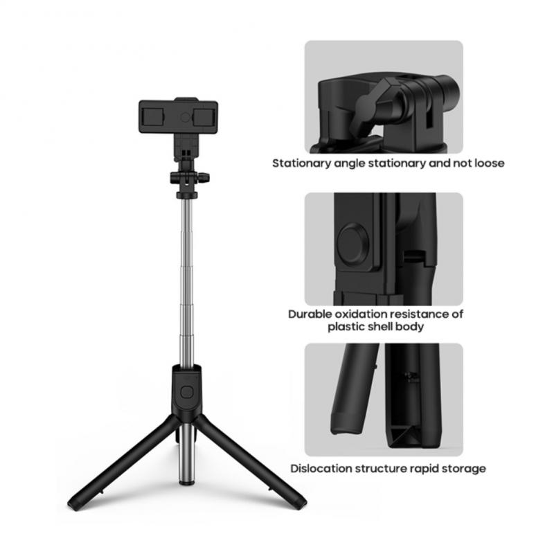 Bluetooth Selfie Stick With Tripod Selfiestick Phone Selfie-Stick For Iphone Samsung Huawei Smartphone With Fill Light