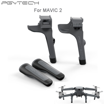 PGYTECH For DJI Mavic 2 Extended Landing Gear Extension Landing Stand Safety Tripod Heightened Legs RC Drone Accessories