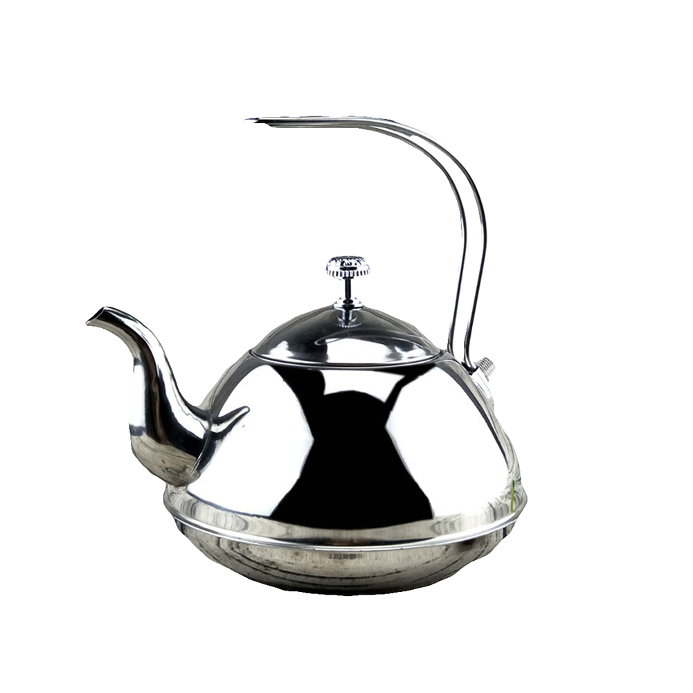 Hot Stainless Steel Tea Kettle Water Pot Powerfully Conductive Boiling Vessel Home Kitchen Hotel Restaurant Tools Accessories