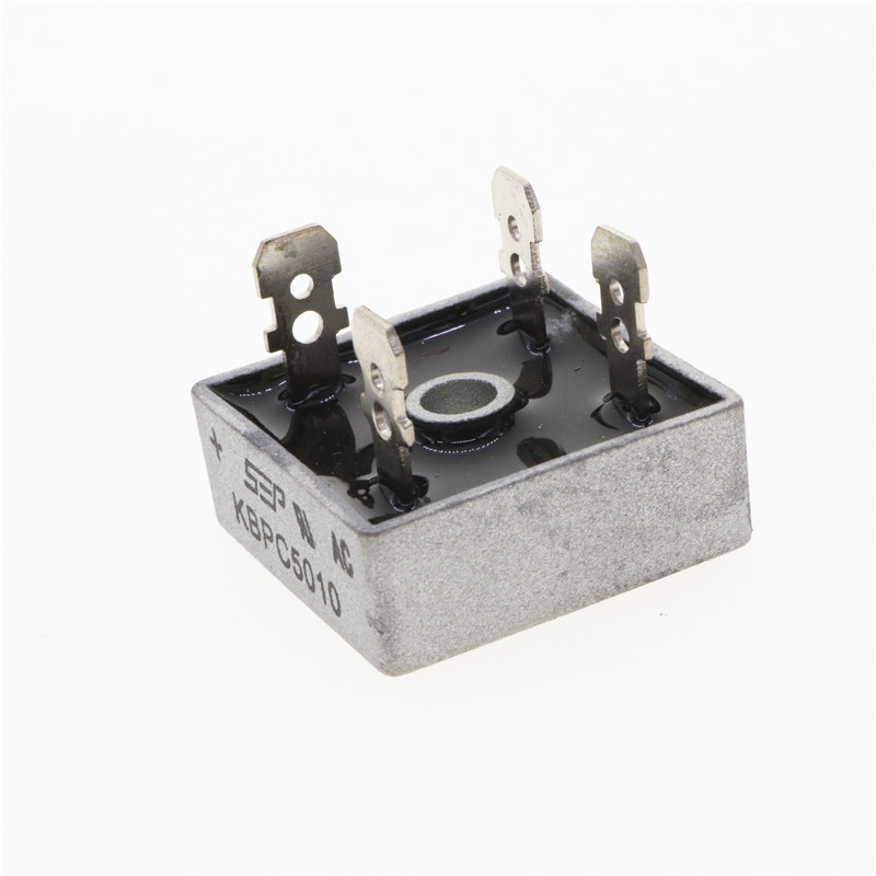 1 pcs KBPC 5010 1000 Volt Bridge Rectifier 50 Amp 50A Metal Case 1000V Diode Bridge Hot Top Sale