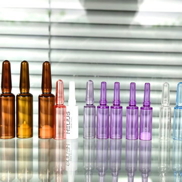 Multi-color PC Ampoule for Cosmetic Serum Packaging