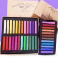 Many Colored DIY Hair Chalks Clay Dolls Pastel Painting Creative Convenient Hair Dye Chalk Alcohol-Free Stationery