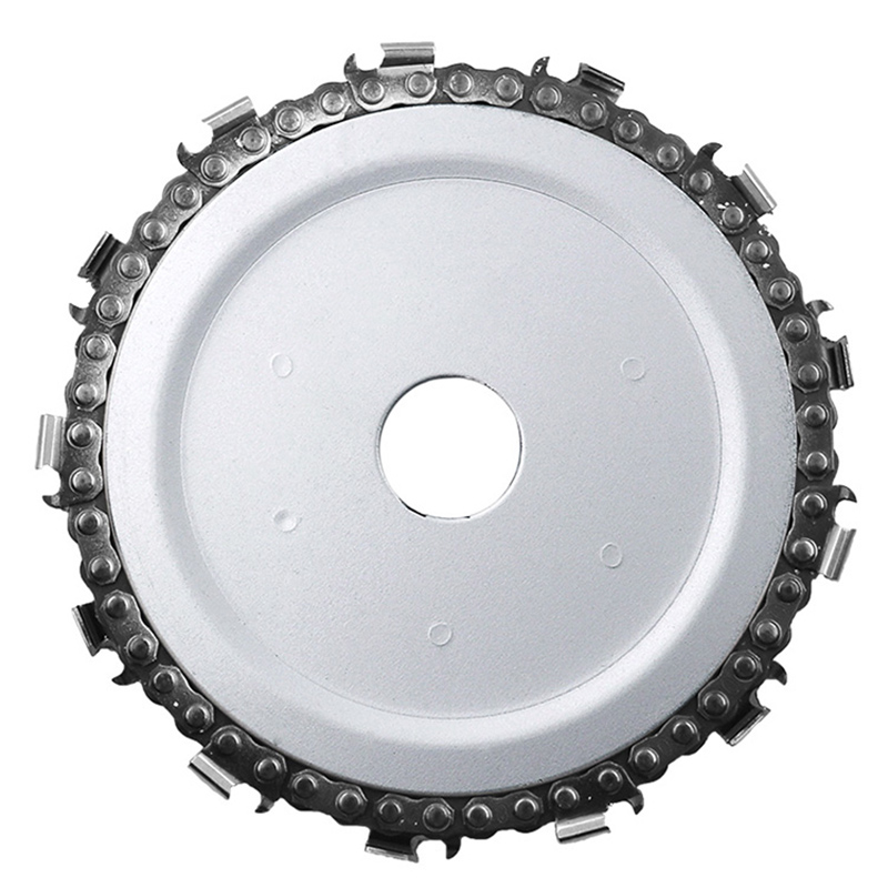 4.5 Inch Circular Saw Blade Chainsaw Chain Wood Carving Disc Woodworking Angle Grinders Universal For Wood Cutting Discs