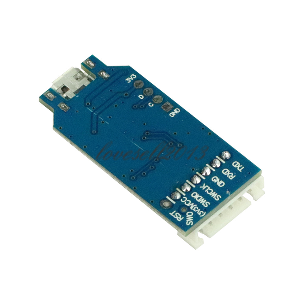 for J-Link OB ARM Emulator Debugger Programmer Downloader for Replace V8 SWD M74 with Micro USB Cable