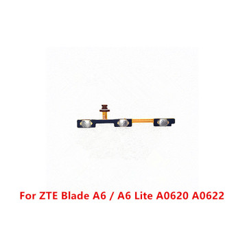 Volume up/down button and power on/ off button Switch Side flex cable FPC Replacement Parts For ZTE Blade A6/A6 Lite A0620 A0622