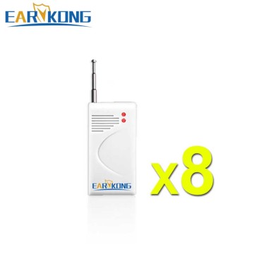 8 pieces 433MHz Wireless Vibration Detector Door Window Vibration Alarm For WiFi / GSM Home Burglar Security Alarm System