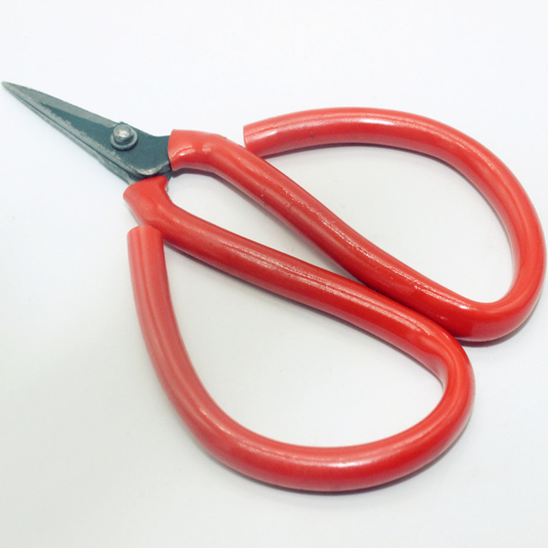 Red Embroidery and Sewing Scissors Tailor's Scissors for Needlework Fabric Craft Household Sewing Shears Accessory Sewing Tools
