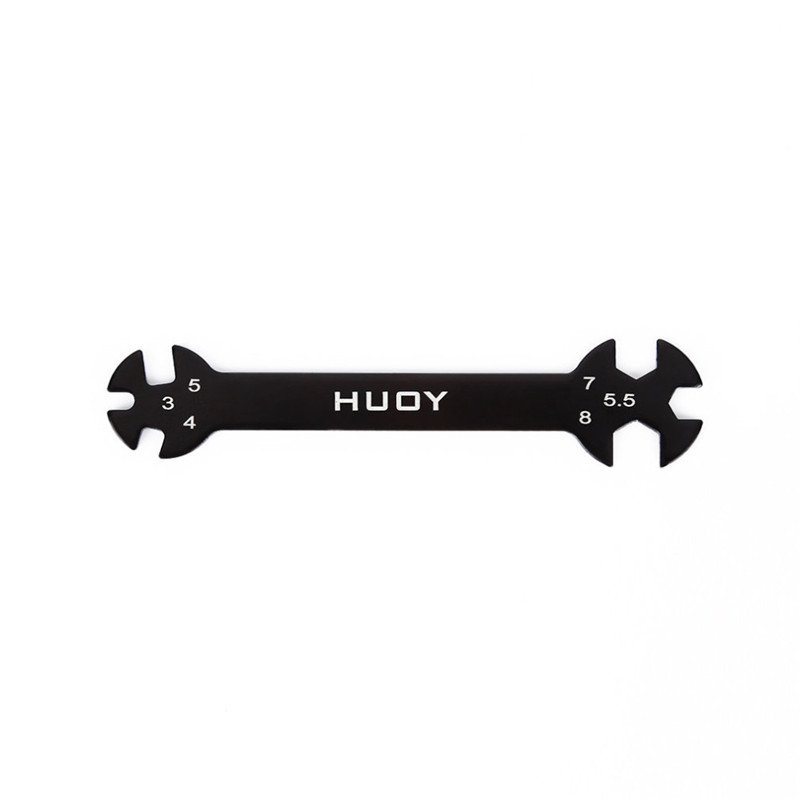 6 in 1 RC Hudy Special Tool Wrench 3/4/5/5.5/7/8MM for Turnbuckles & Nuts