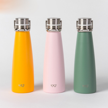 KKF Vacuum Bottle 24h Insulation Thermoses Stainless Steel Flask 475ML Travel Cup Sport Mug OLED Temperature Cup