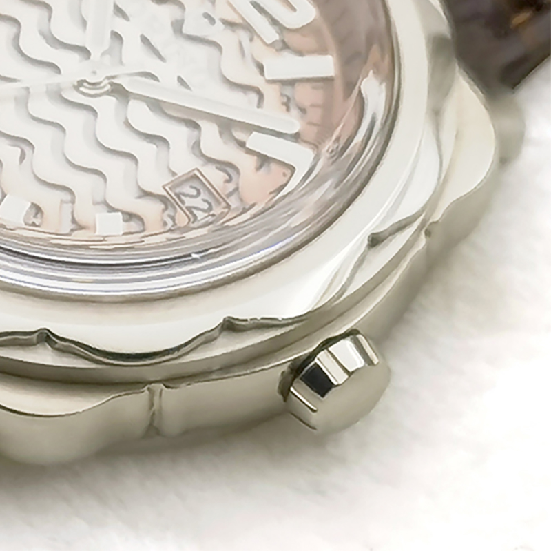 Flower bezel 316L watch case for man's watch
