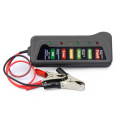 12V Car Battery Tester Digital Alternator 6 LED Lights Display Diagnostic Tool