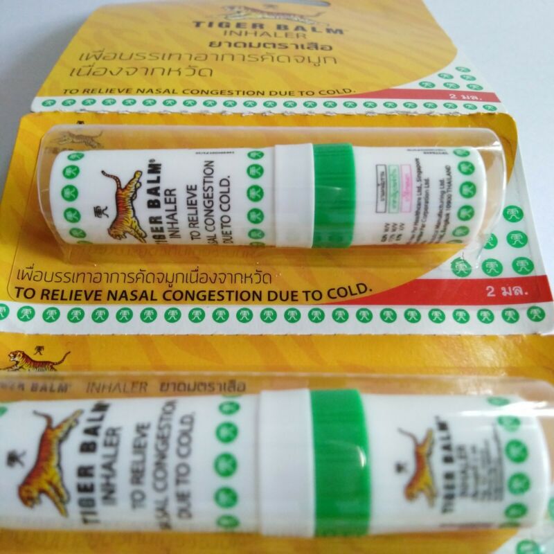 First Aid Tools 6x Tiger Balm Inhaler Pocket Herbal Relax Relieve Nasal Congestion Dizziness