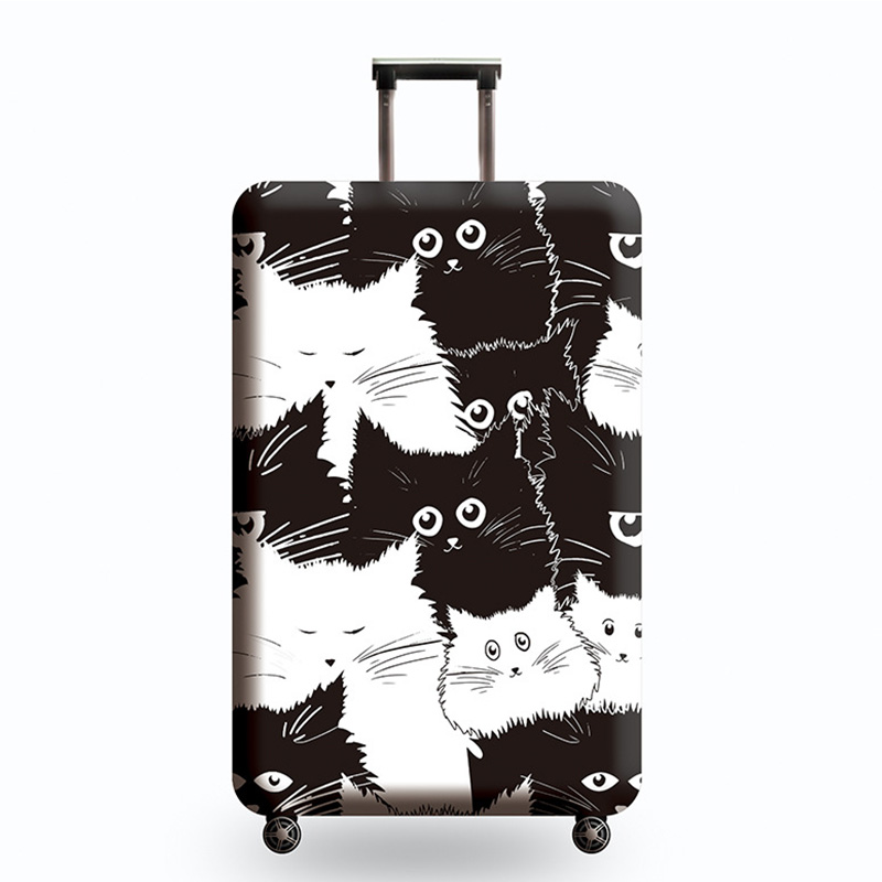 Elasticity Animal pattern Luggage cover Suitcase cover Used for 18-32 inch Luggage Protective Covers Travel accessories